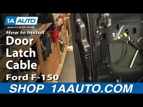 how to replace door handle on ford e-150