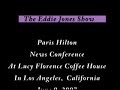 paris hilton news conference in los angeles california