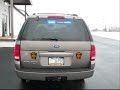 2002 Ford Explorer Fire Police POV Whelen Slimmiser