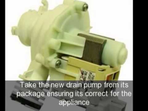 how to drain hotpoint dishwasher