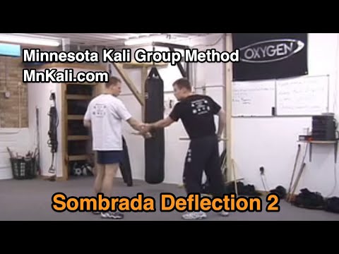 sombrada - Kali Martial Arts, Contra Sombrada Deflections 2.