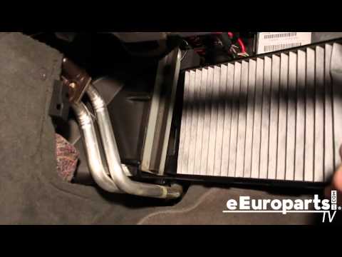 How to change your cabin air filter on a SAAB 9 5