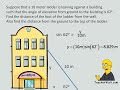 Introduction to Right Angle Trigonometry Applications