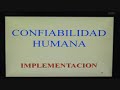 Confiabilidad Humana