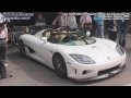 HD: Bugatti Veyron and Koenigsegg CCX and Ruf RT12S at Monaco streets Top Marques Monaco 2009