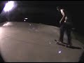 Skinner, switch tre fakie heel. Skinner, switch tre fakie heel.