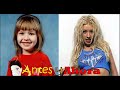 Fotos de antes y despues de los famosos