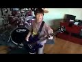 Six-year-old Michael Plays Crazy Train by Ozzy