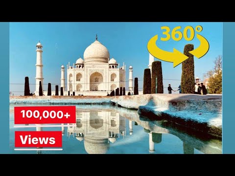 The Taj Mahal Virtual Experience | A 360 Degree Video | with @yushbeeing - YouTube