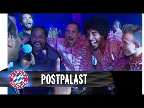 Exclusive FC Bayern Champions party