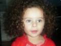 Little Emily Victoria watching The Apprentice Celebrity