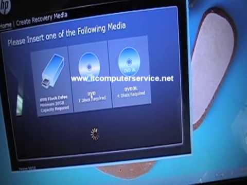 video-linktoworks-How to create Windows 8 Recovery Disc HP Envy M6