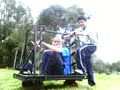 Tom in a trolly