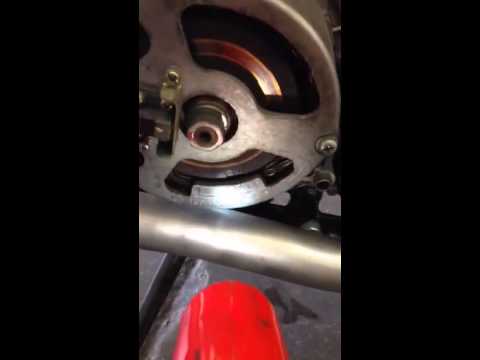 how to set xs650 timing
