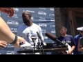 Brandon Browner after Seahawks' second training ...