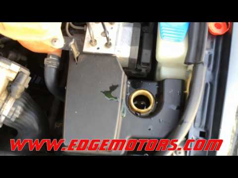 Audi VW power steering fluid flush DIY by Edge Motors