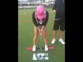 Beatriz Recari putting practise