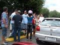 Briga de tr�nsito em Canela - RS - Brasil