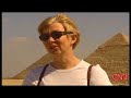 Joke Van Daele at the pyramids Cairo Egypt