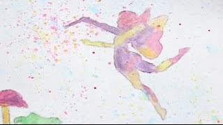 #CACFantasyArt - Watercolor Painting - Fairies