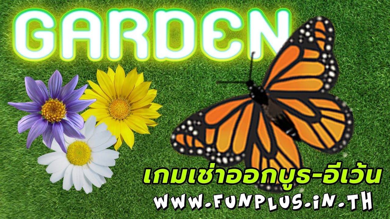 IDISPLAY.CO.TH :: Garden Butterfly Flower interactive walkpath