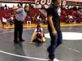 Karah kicking ppl's asses in wrestling