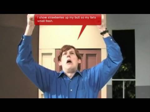 annotations - A comedy sketch gets interrupted. NOTE: Please turn annotations on for this video Directed by Michael Schroeder.