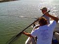 Striper Fishing in the delta San Joaquin River 9 - 7 - 08