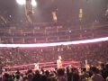 WWE CHRIS JERICHO GETS ATTACKED BY GLOW STICKS-DX INVASION TOUR o2 london
