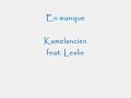 En manque Kamelancien Leslie