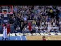 Rudy Fernandez crazy tip-in at buzzer vs. Clippers (Jan 29, 2012)