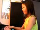 Ivy practicing her piano Ivy practicing her piano