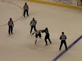Travis Moen vs Wayne Simmonds 093008 Travis Moen vs Wayne Simmonds 093008
