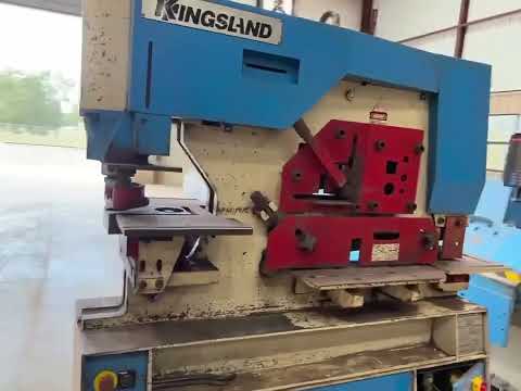 KINGSLAND 75XS Ironworkers | Used Fab Machines (1)