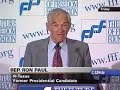 Ron Paul reacts to Barack Obama\