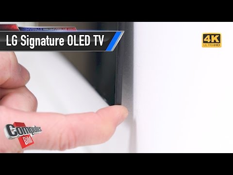 LG OLED W7 TV Unboxing: Man, ist der dünn man!