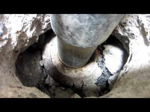 how to drain utility tub