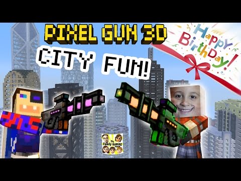 pixel - Man, this was one of most fun times playing PIXEL GUN! We are in the city playing team battle with just Dad & Mike! Also... We get lots of comments of viewer...