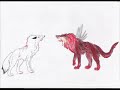 some of my fugly wolf drawings