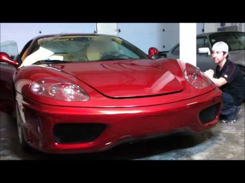 Auto Armor Inc – Ferrari Modena – Package B + Upgrade 1 / clearbra paint protection film