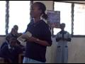 We visited a primary school in Nairobi as part of our recent course on 'Child-centred approaches to HIV/AIDS' and while there their CtC club delivered a presentation and performance on HIV/AIDS.