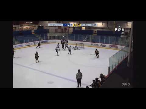 Liam (#6 Black) scores PP goal against PCHA U17 Prep at CSSHL Playoffs (March 6/24)