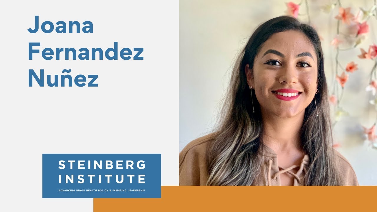 Joana Fernandez Nuñez worked on the behavioral health workforce shortage for the Steinberg Institute