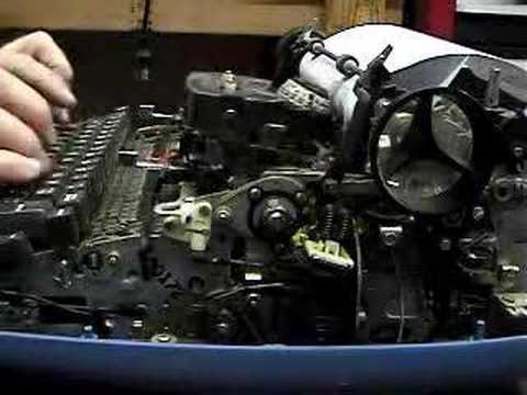 how to repair ibm selectric typewriter