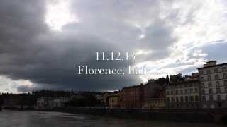 11.12.13 - Florence, Italy Timelapse // #BSQUAREDITALIA