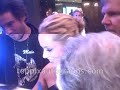 Maria Bello - Signing Autographs at Late Night with Conan