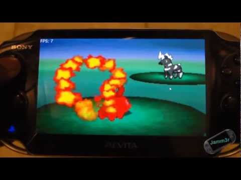 how to play pokemon x on ps vita