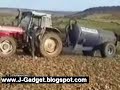 Farmer Fertilizer Bathing