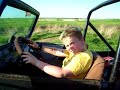 9 year old driving a 1979 Jeep CJ-5 in mud - Thumb #1