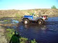 9 year old driving a 1979 Jeep CJ-5 in mud - Thumb #3